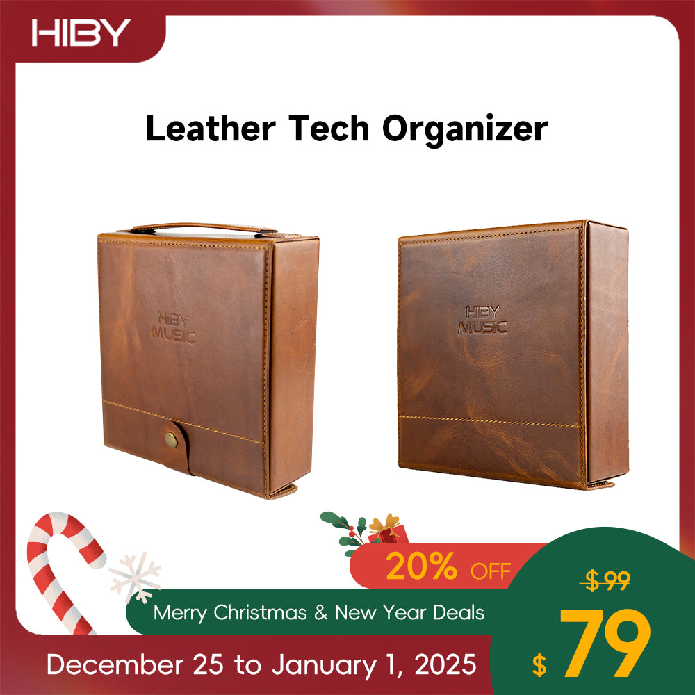 Leather Tech Organizer