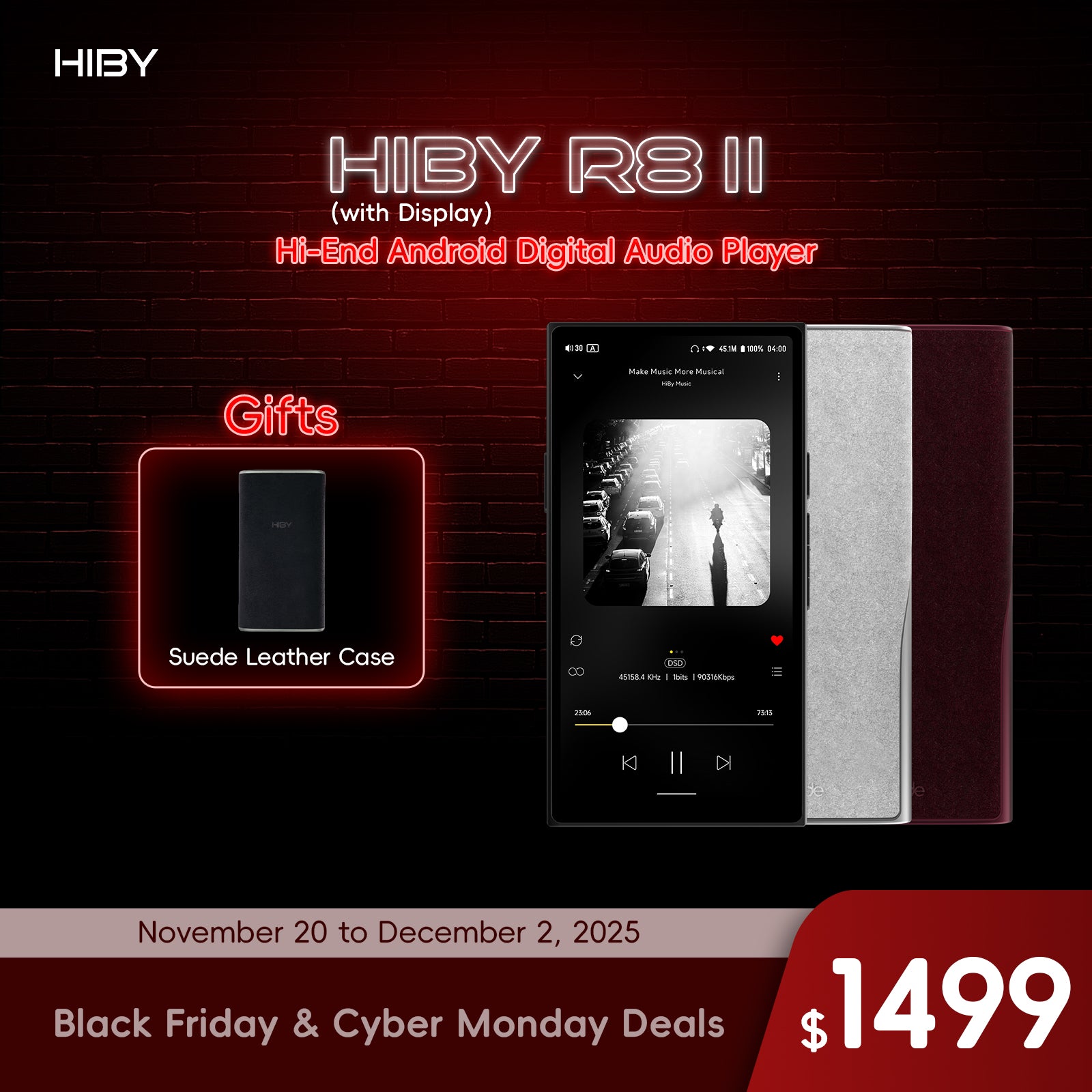 HiBy R8 II Aluminum Alloy Ver.