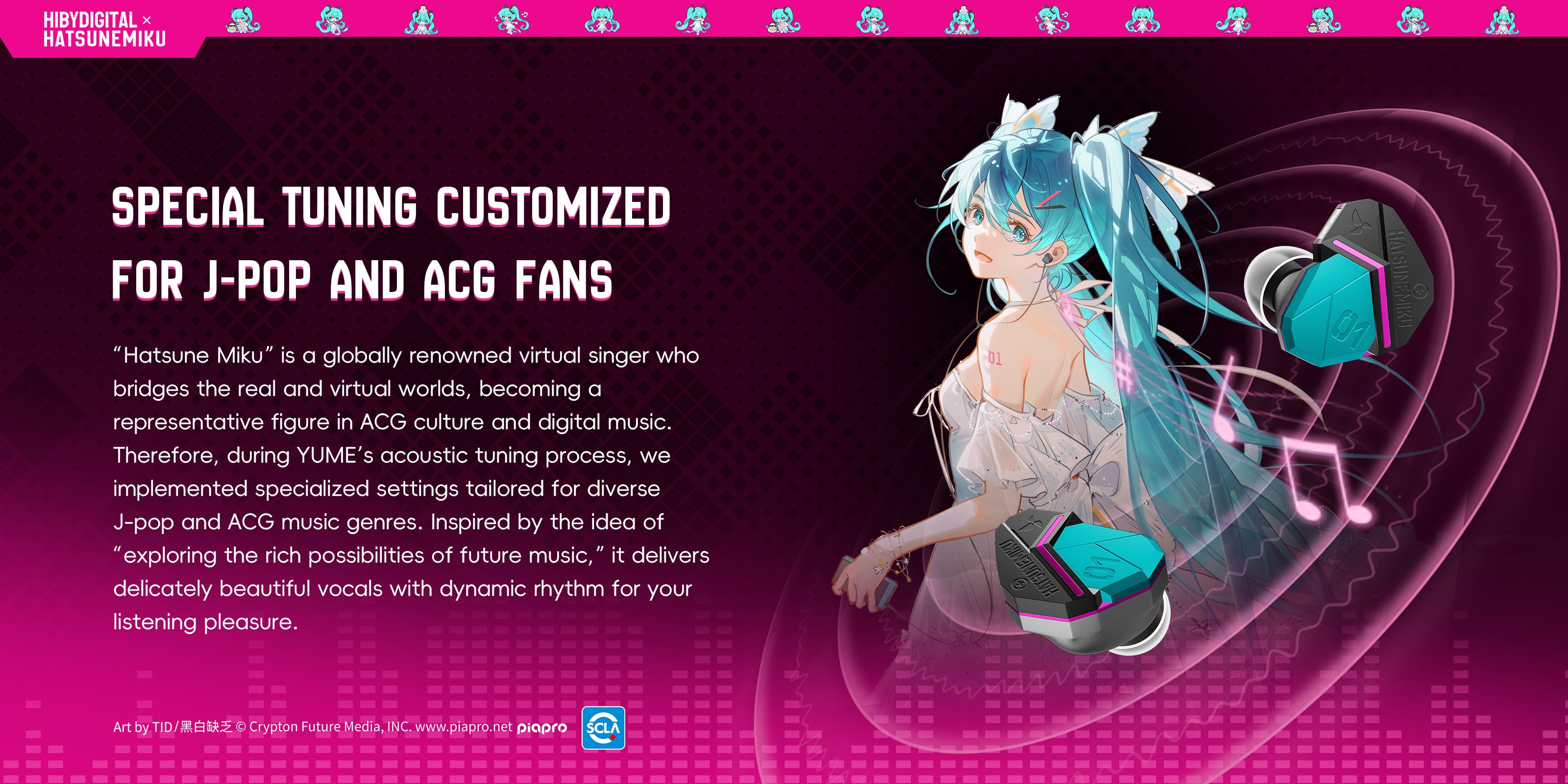 HiBy Digital YUME X Hatsune Miku