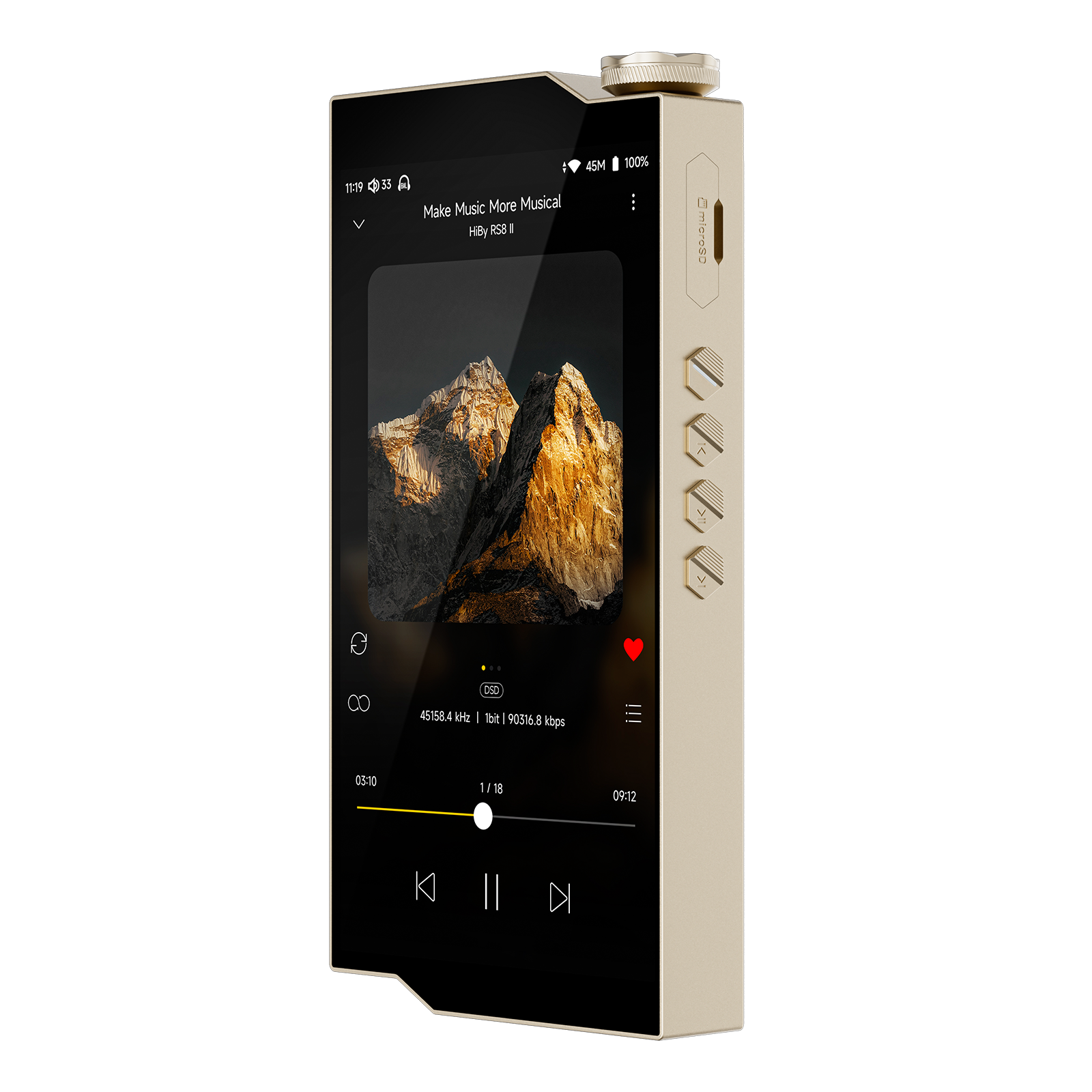 HiBy RS8 II - New Generation Ultra-flagship Portable HiFi DAP