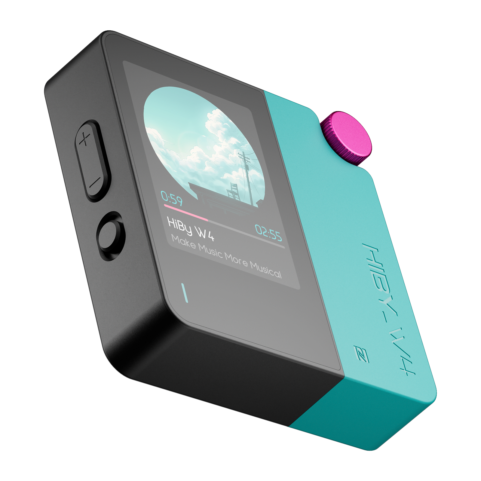 Hiby W4 black ポータブル音楽プレーヤー 本体 HiBy W4 - Portable HiFi Bluetooth Headphone Amplifier