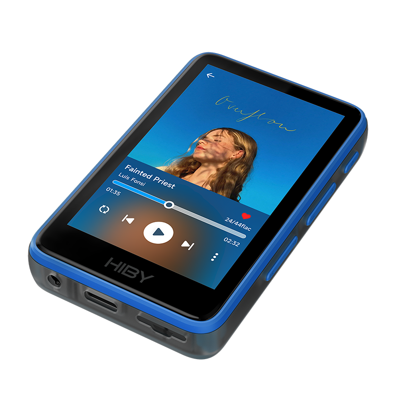 Hiby R1 デジタルオーディオプレーヤー　ブルー HiBy R1