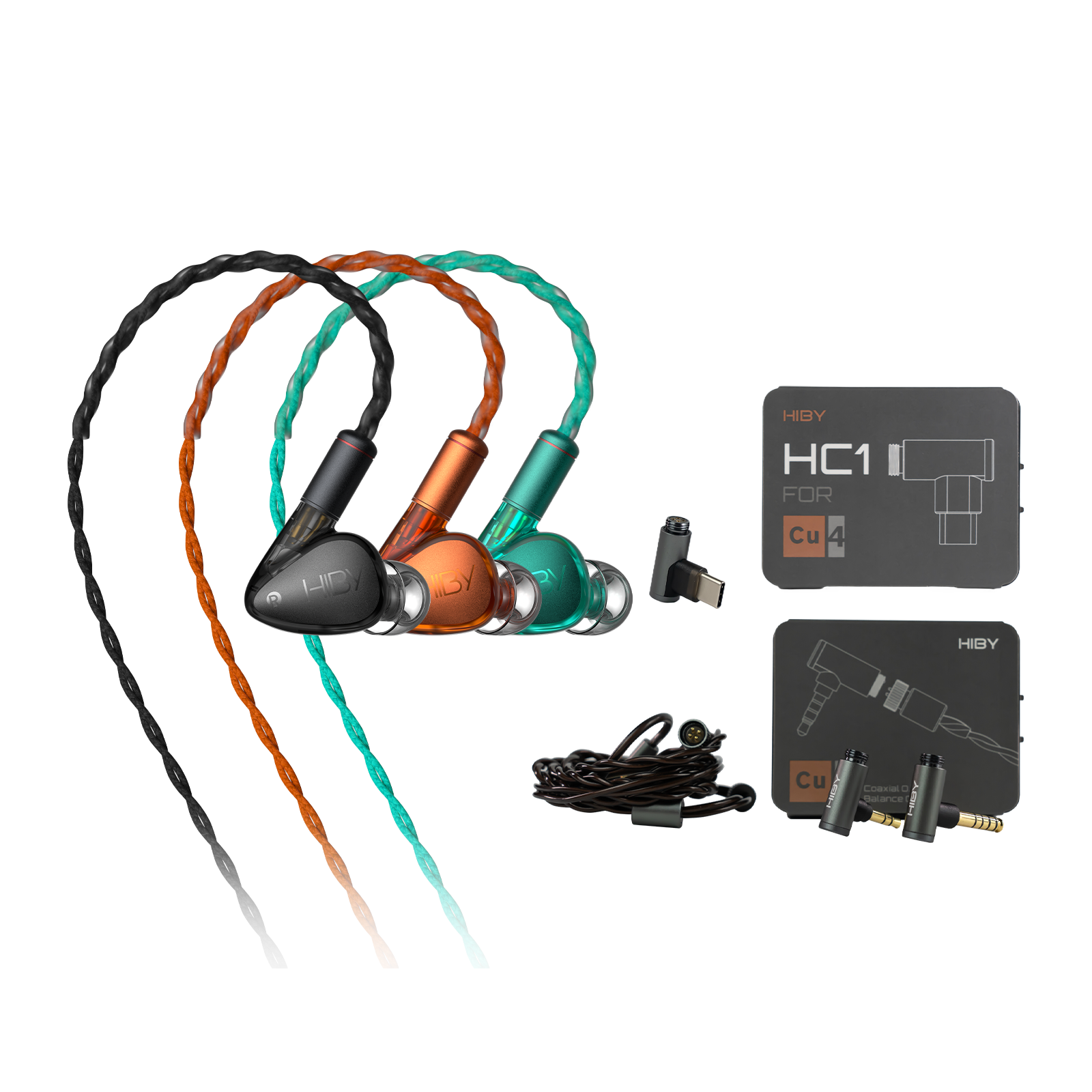 HiBy Yula - 10mm Dynamic HiFi Earphones