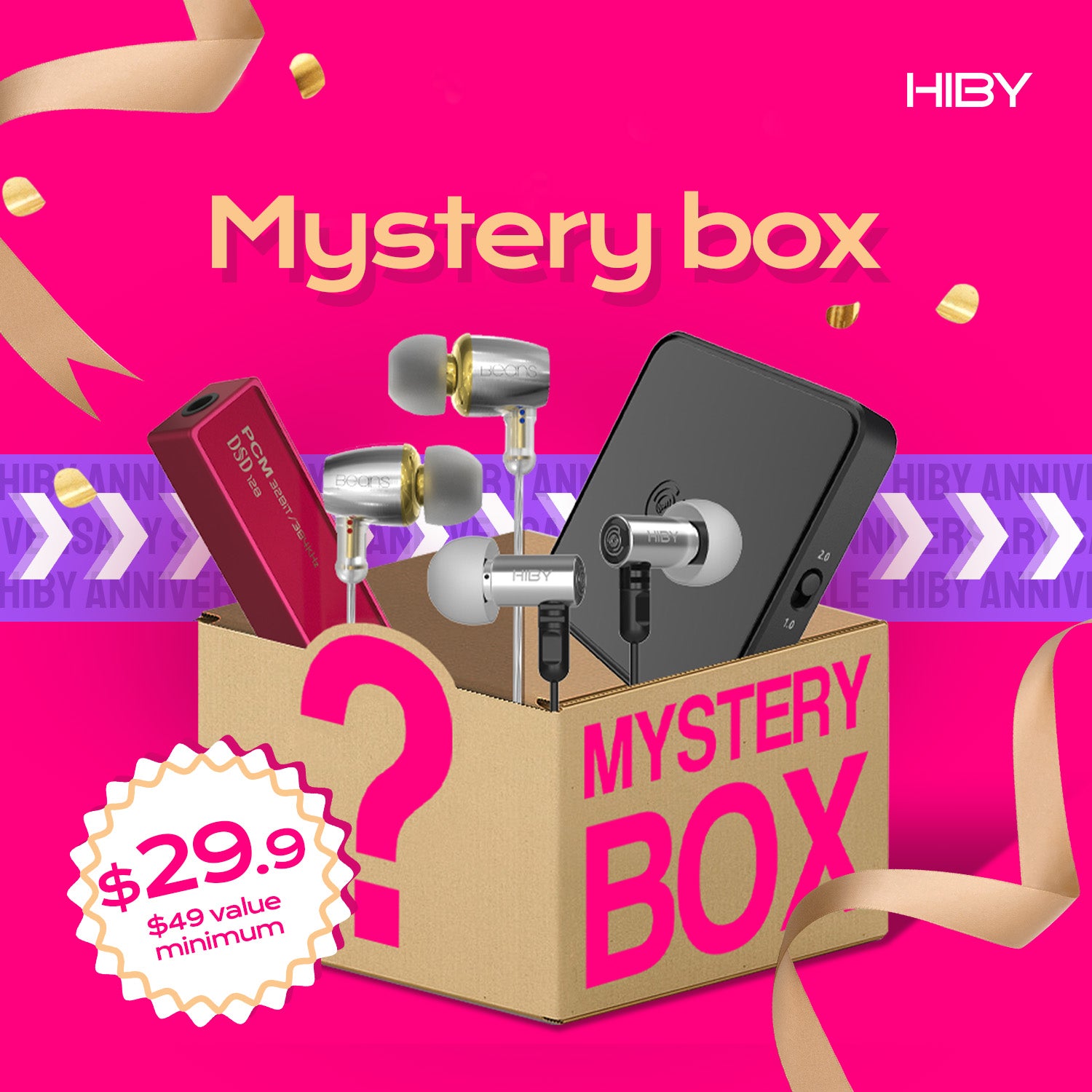 HiBy Anniversary Mystery Box