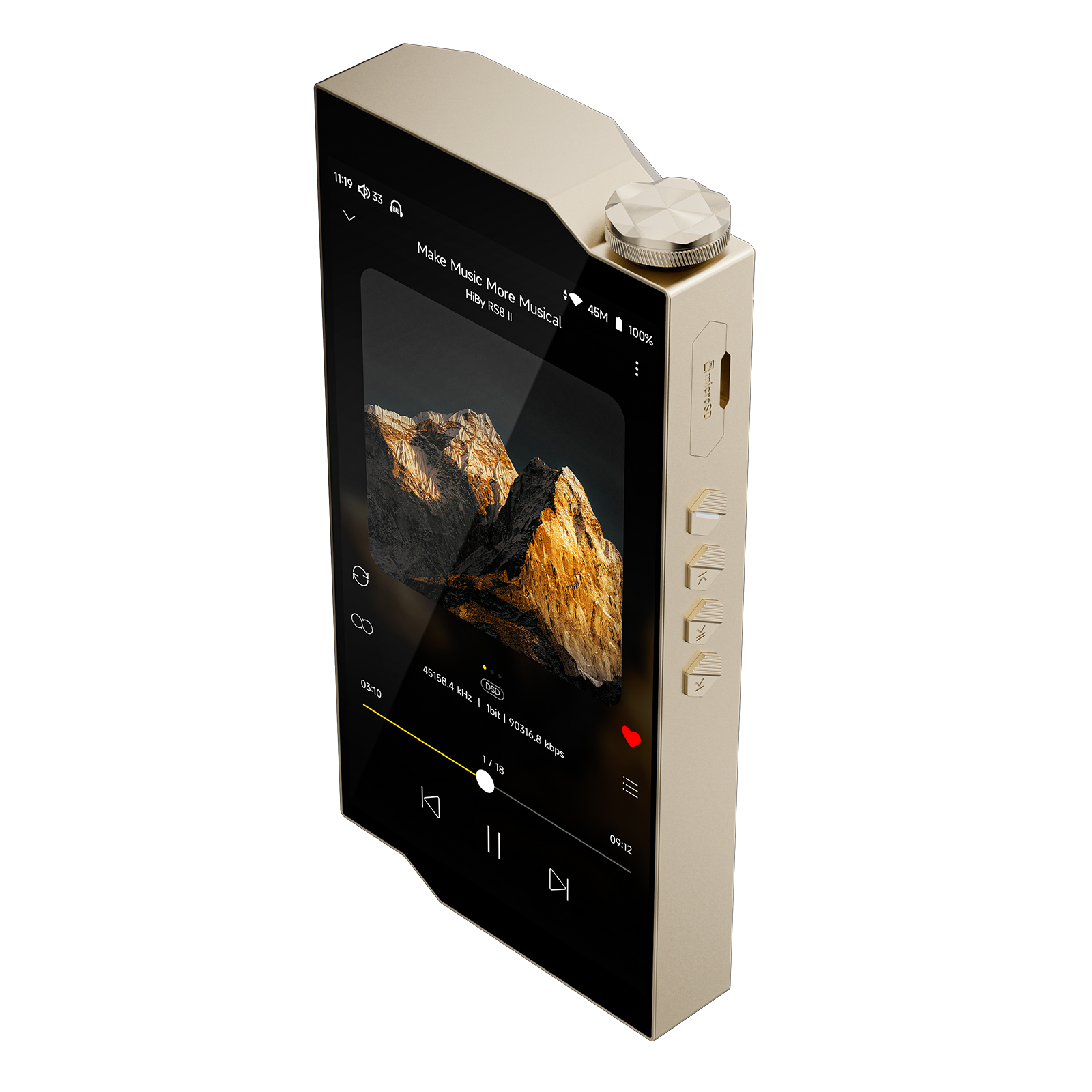 HiBy RS8 II - New Generation Ultra-flagship Portable HiFi DAP