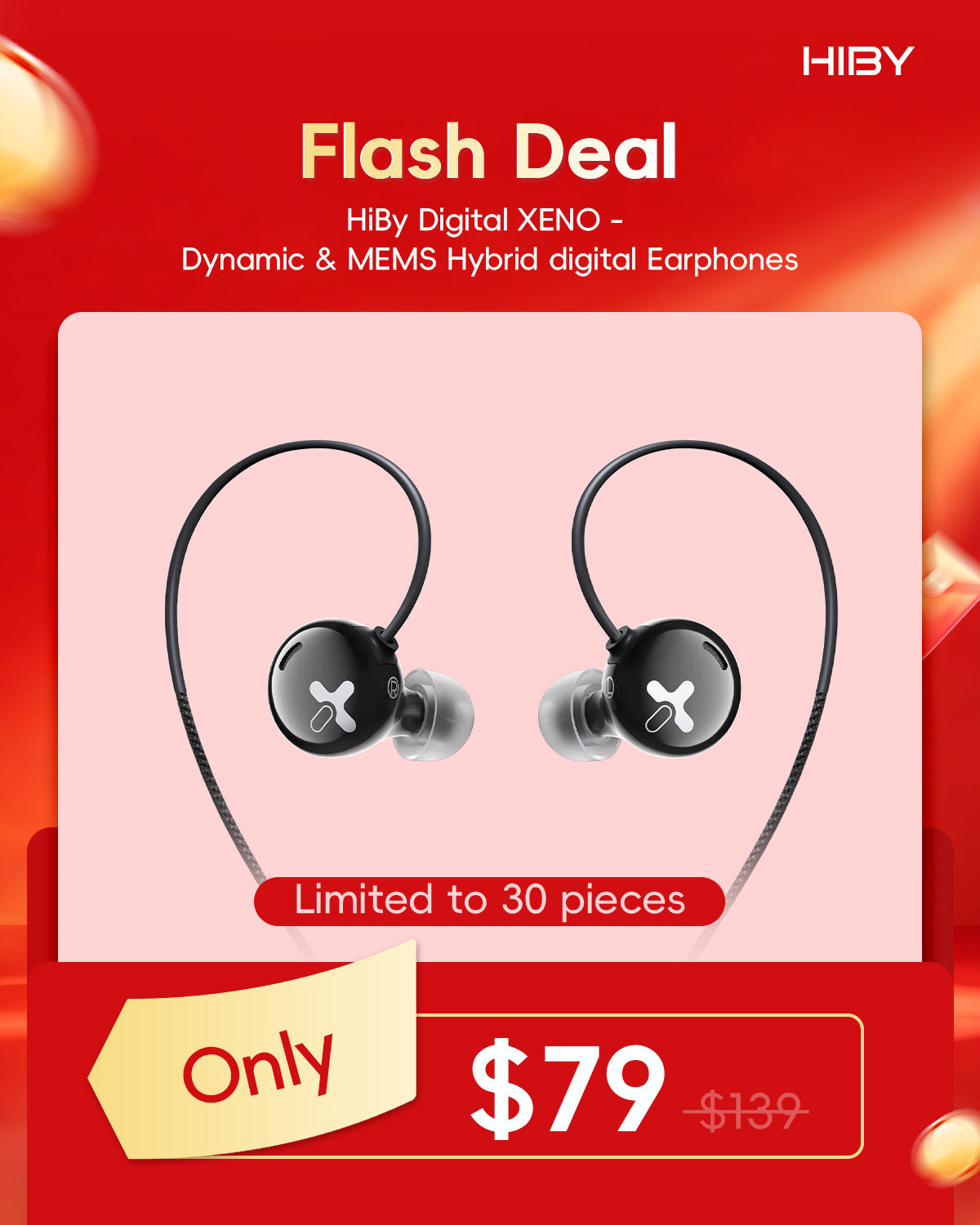 -flash deal- HiBy Digital Xeno