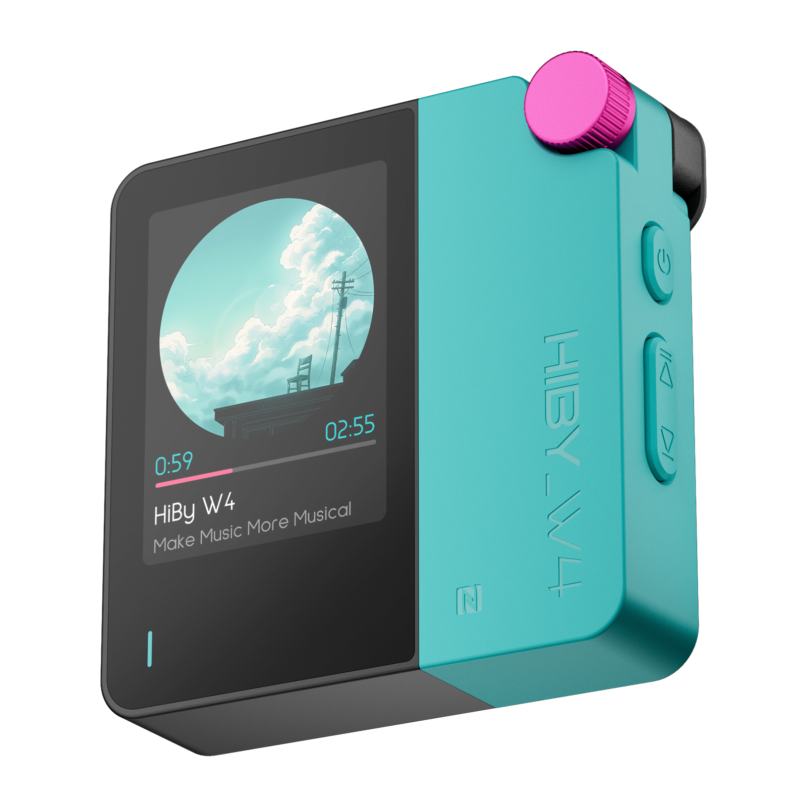 HiBy W4 - Portable HiFi Bluetooth Headphone Amplifier