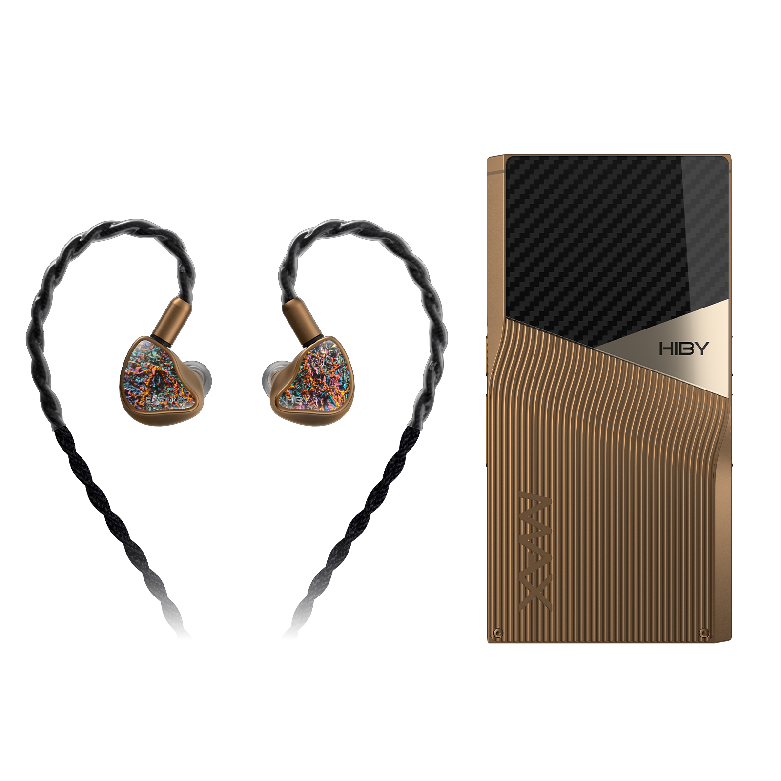 HiBy Golden 10th Anniversary set