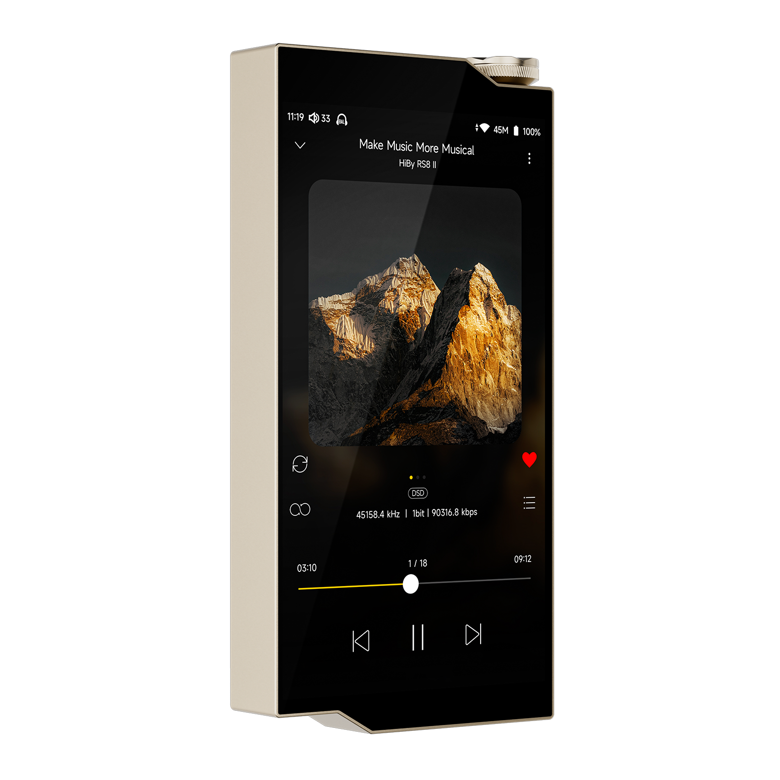 HiBy RS8 II - New Generation Ultra-flagship Portable HiFi DAP
