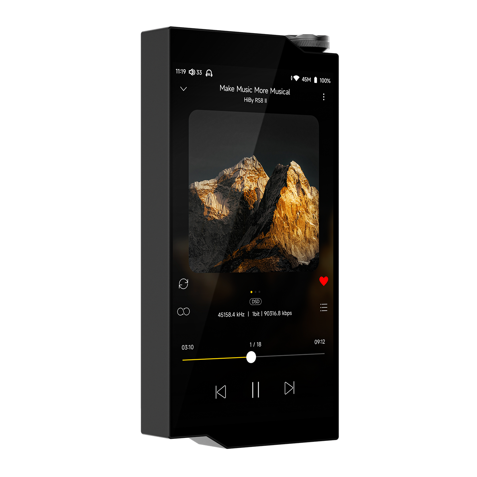 HiBy RS8 II - New Generation Ultra-flagship Portable HiFi DAP