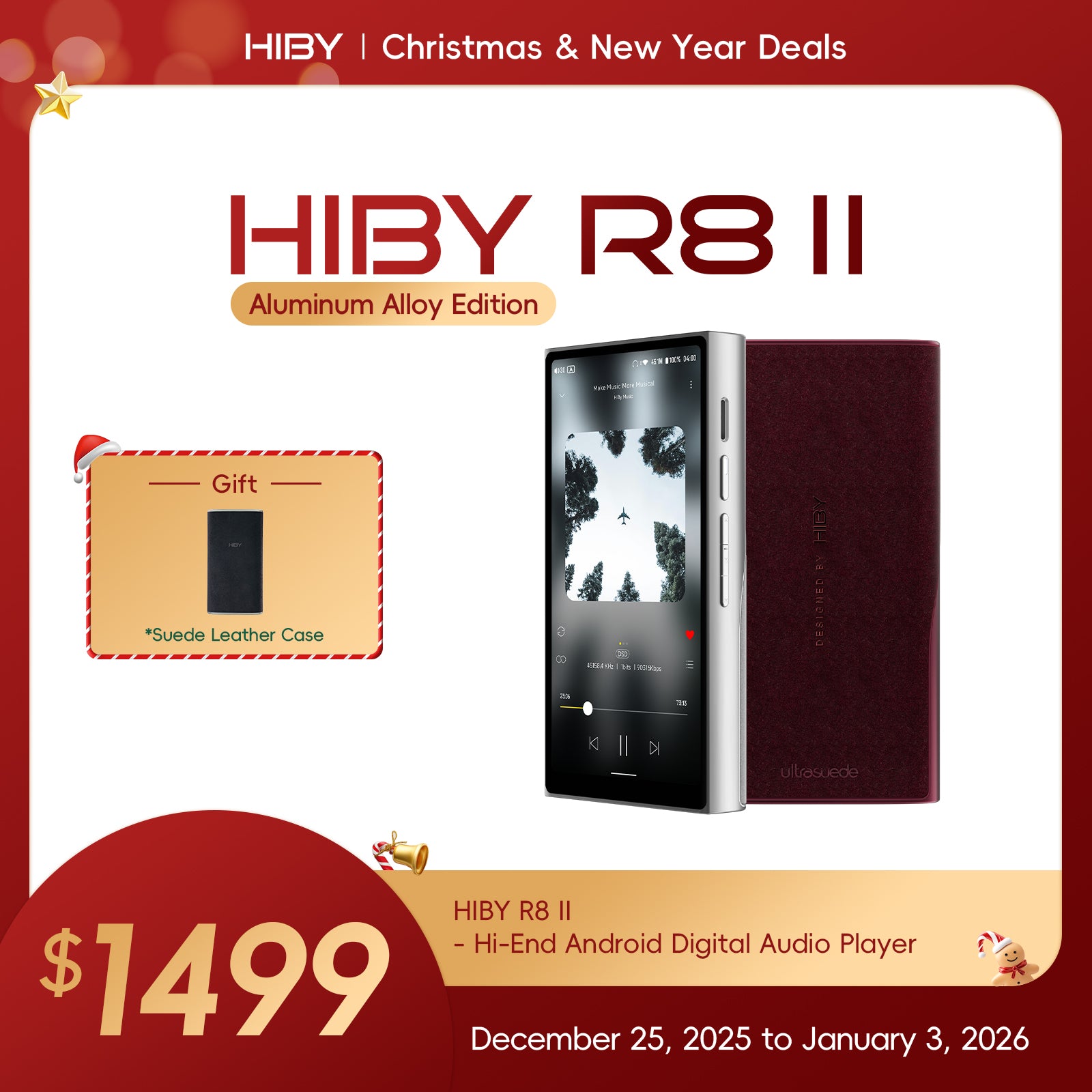 HiBy R8 II Aluminum Alloy Ver.