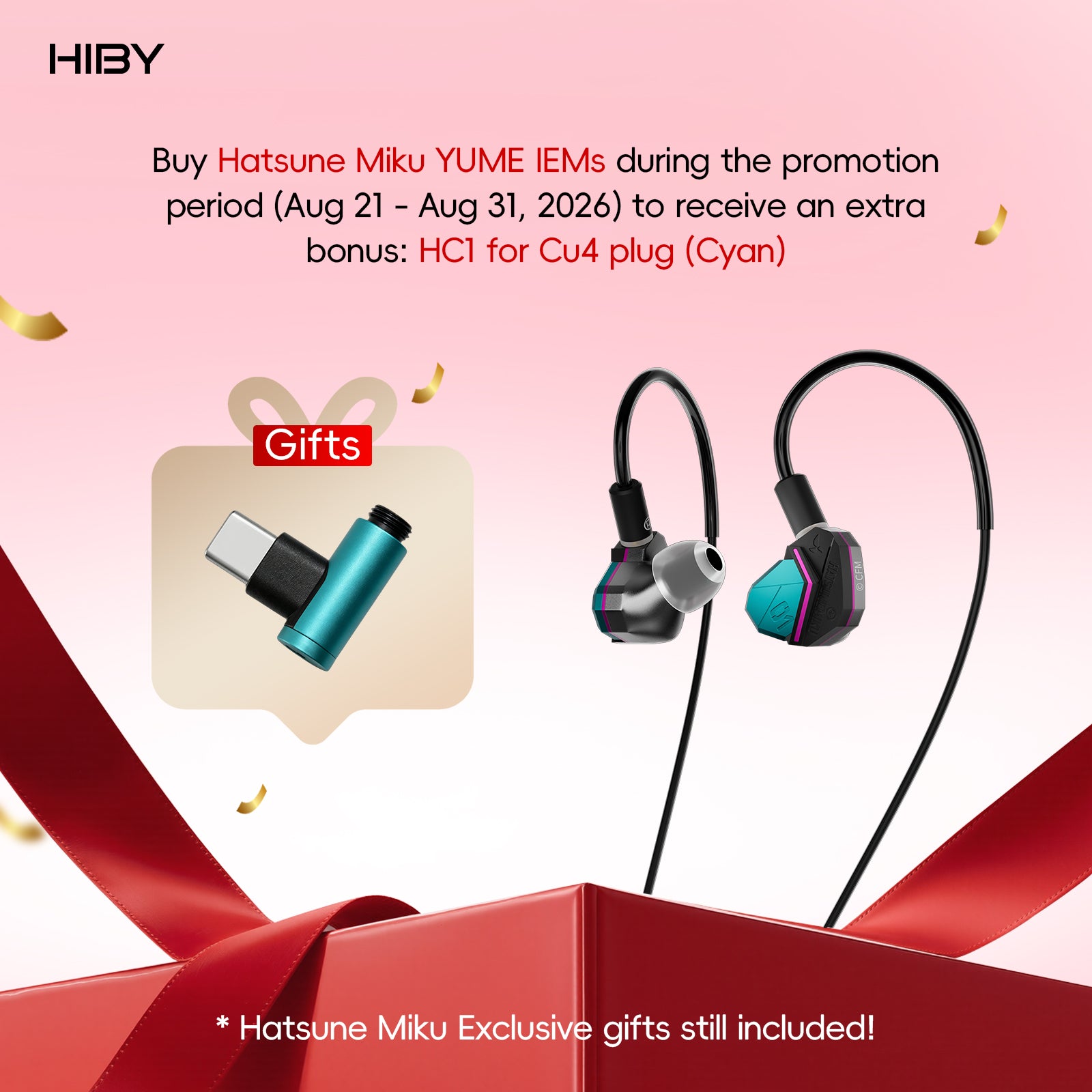 HiBy Digital YUME X Hatsune Miku