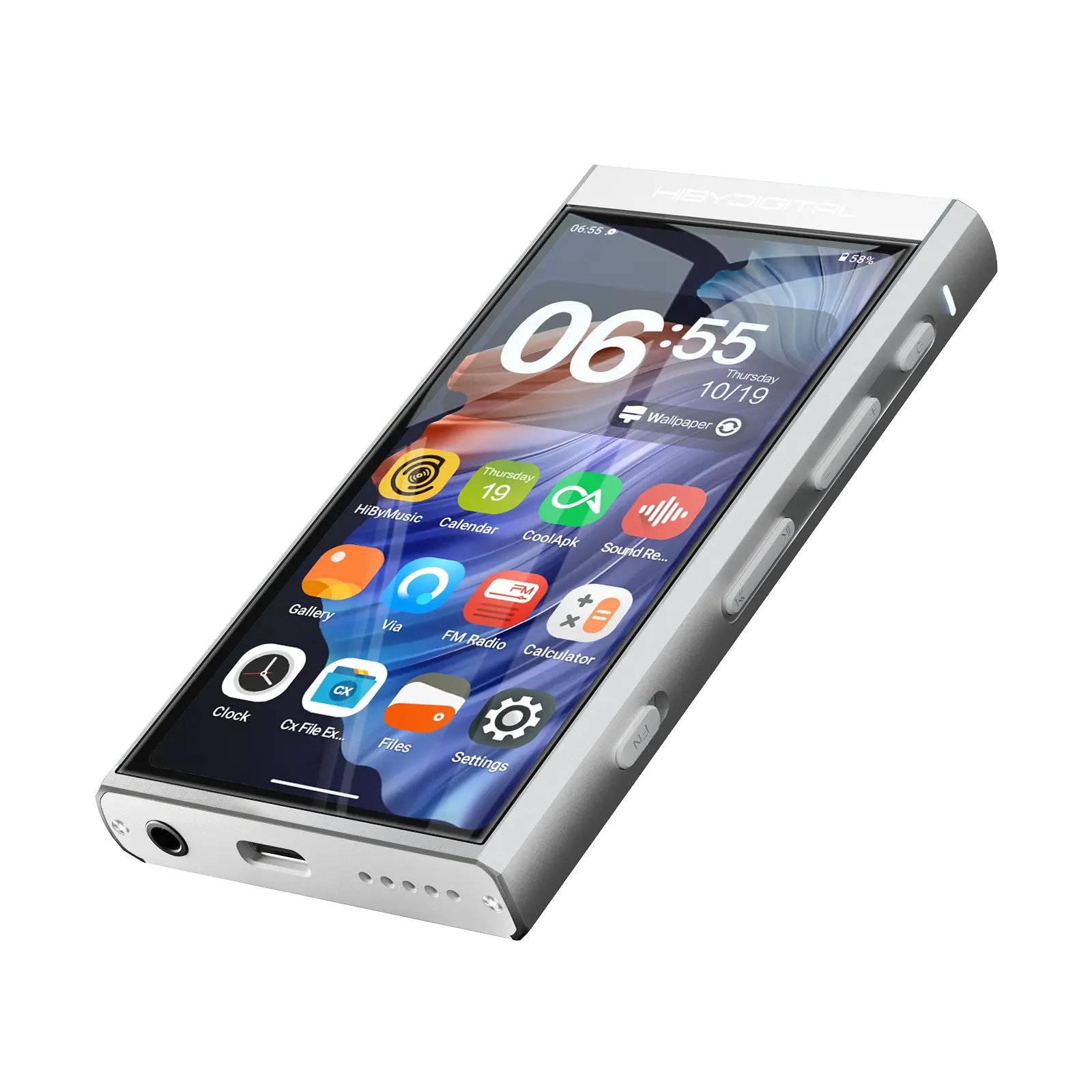 TPU Case for HiBy Digital M300 HiFi Music Player, Transparent TPU Case for HiBy Digital M300 HiFi Music Player, Transparent
