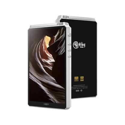HiBy New R6 Hi-Res Portable Audio Player Medium-end Android DAP HiBy | Make Music More Musical Aluminumalloysilver