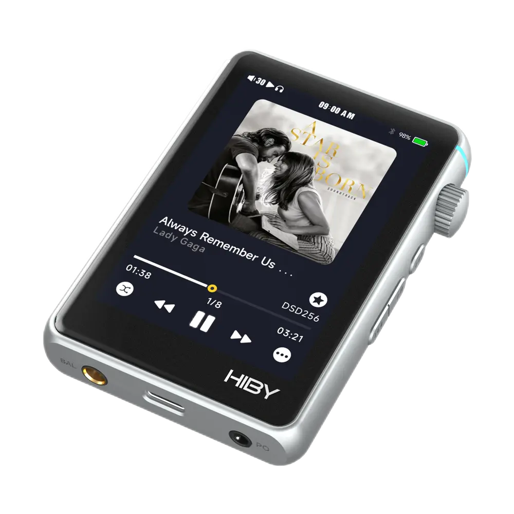 HiBy R3 II - Entry-level HiFi Audio Player Music Player with HiByOS HiBy | Make Music More Musical Silver