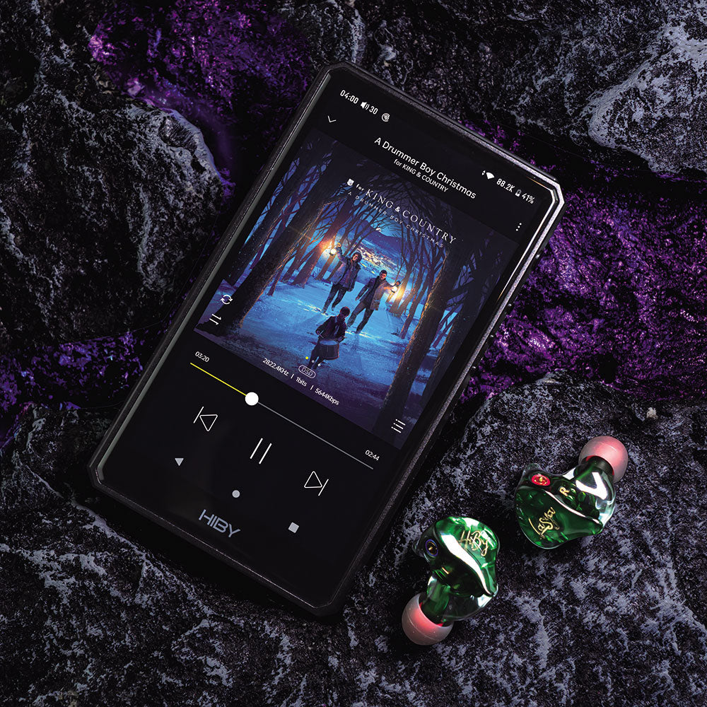 HiBy R5 II (Gen 2) Hi-Res Audio Player Medium-end Android DAP HiBy | Make Music More Musical R5Gen2blackLasyaEarphonesPurple