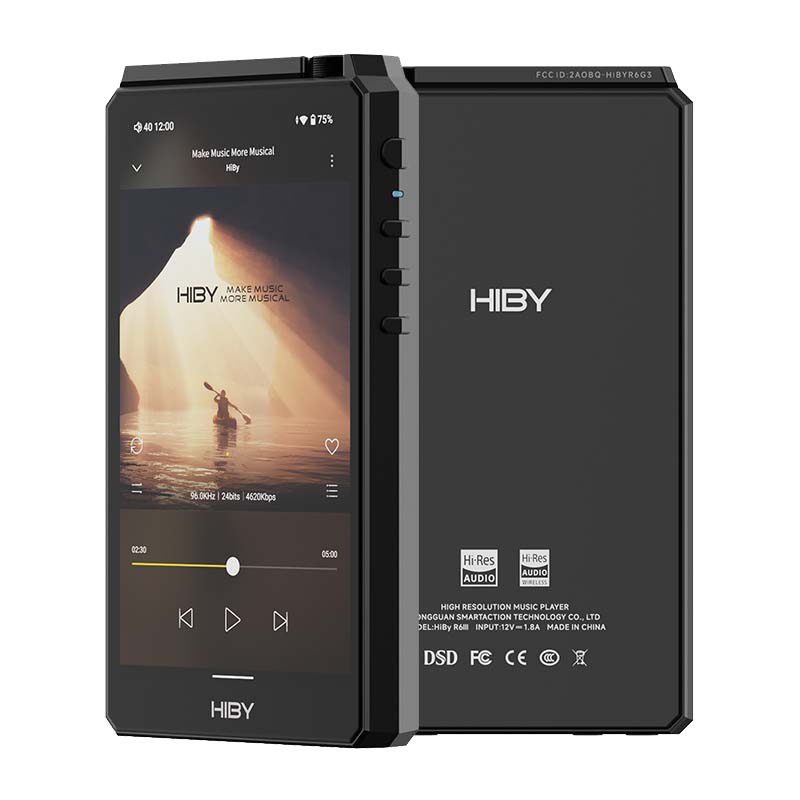 HiBy R6 III (Gen 3) Hi-Res Audio Player Medium-end Android 12 DAP HiBy | Make Music More Musical 