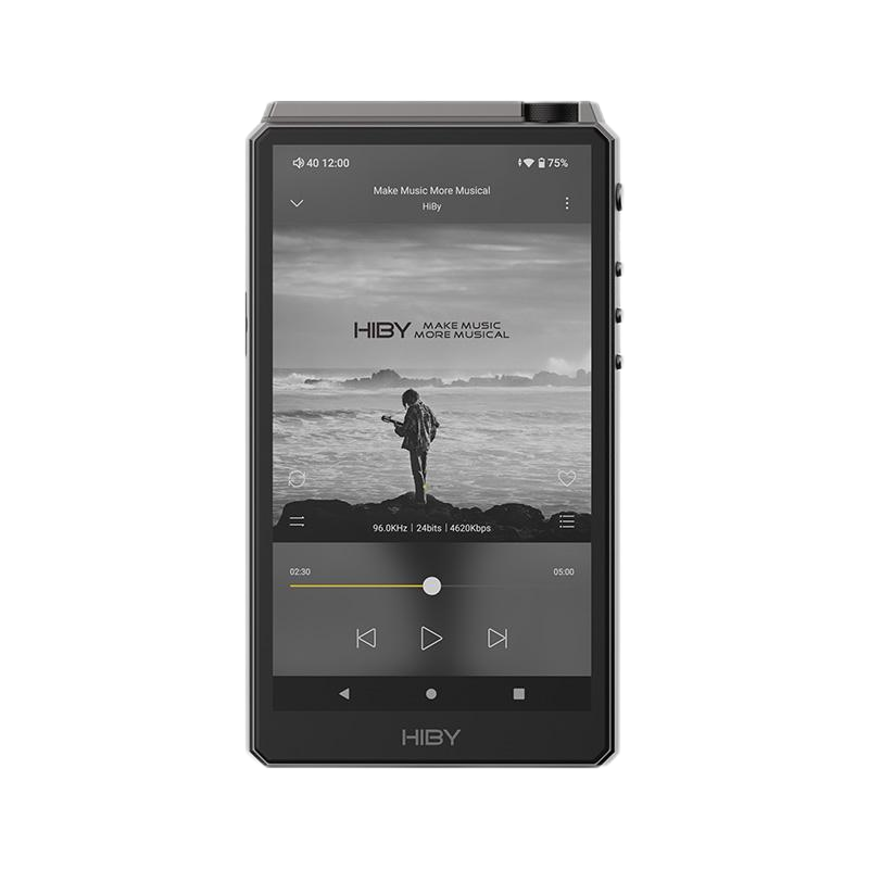 HiBy RS6 Hi-Fi Audio Player High-end DAP with 1080p Display & Open Android 9 OS HiBy | Make Music More Musical RS6Grey