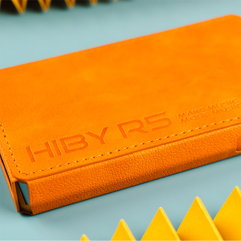 R5 Gen 2 leather case HiBy | Make Music More Musical 