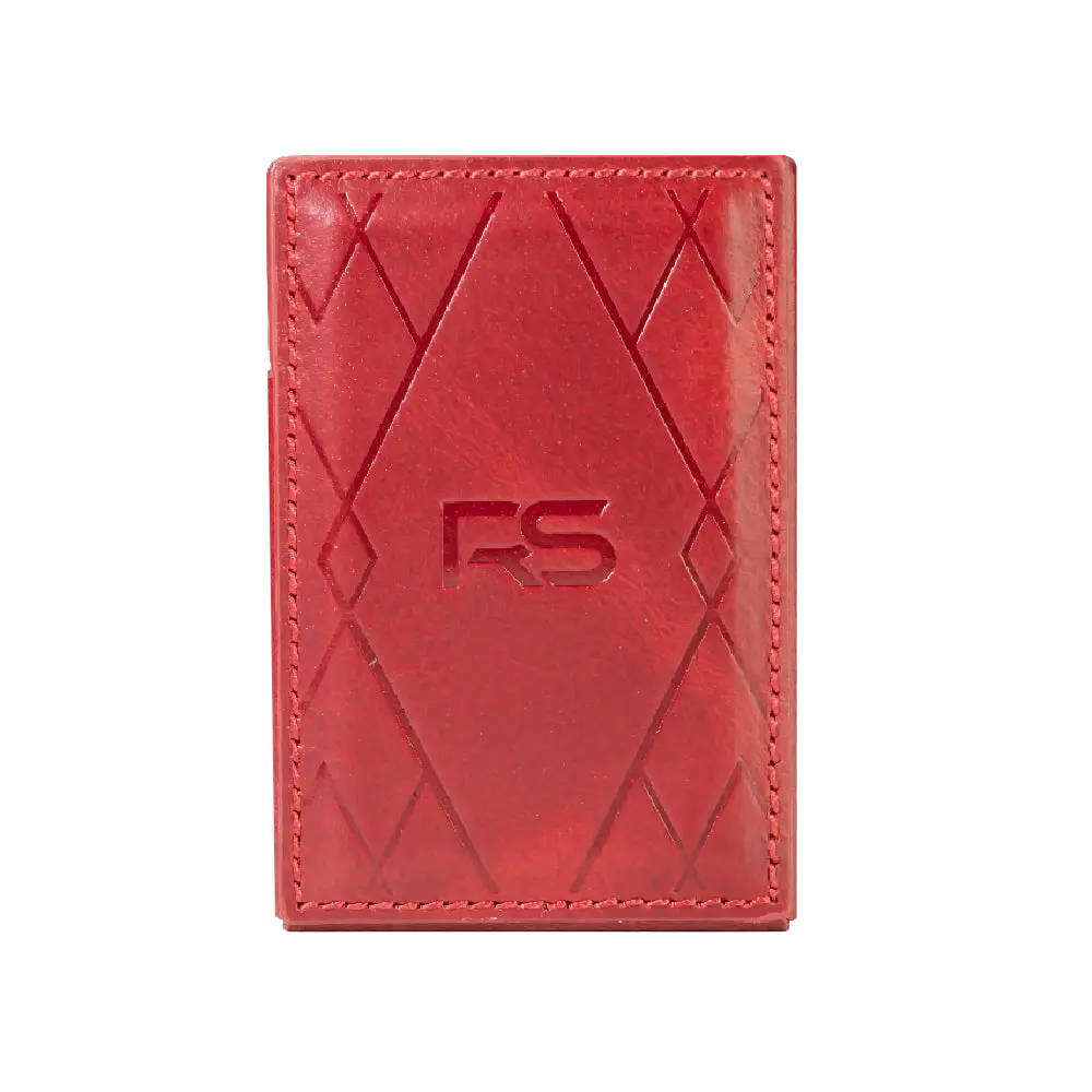 RS2 leather case HiBy | Make Music More Musical Red