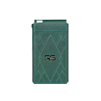 RS6 green leather case HiBy | Make Music More Musical