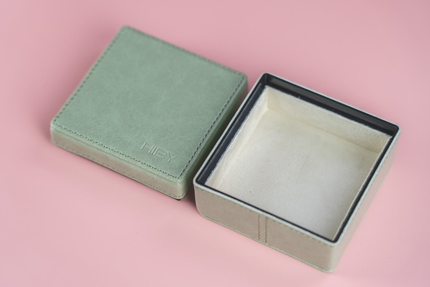 Square leather organizer BX04 HiBy | Make Music More Musical 